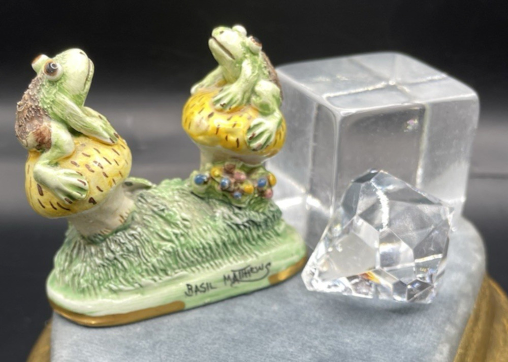 VTG Basil Matthews Frog/Toad Figurine Original Sculpture Made England